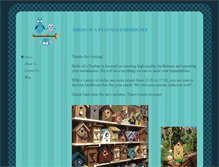 Tablet Screenshot of birdsofafeatherbirdhouses.com